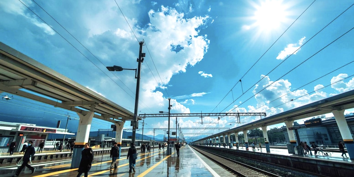 台風一過の天気