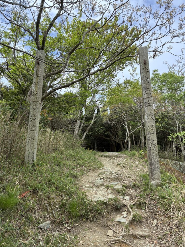 ハイキング道