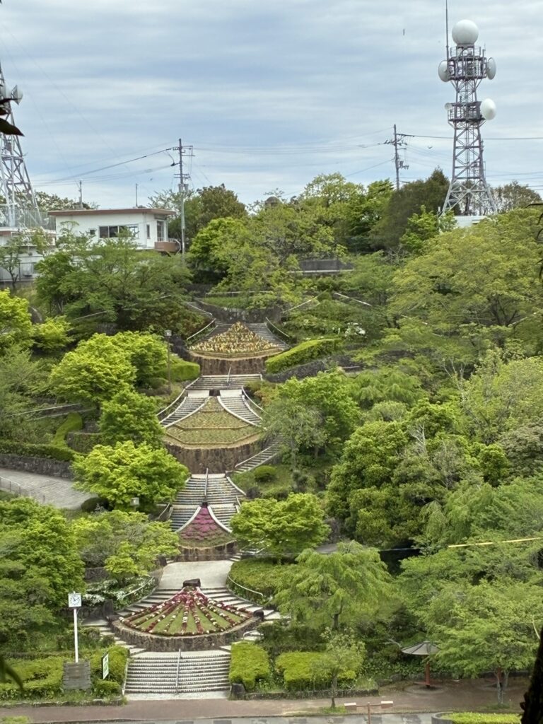 花のカスケード