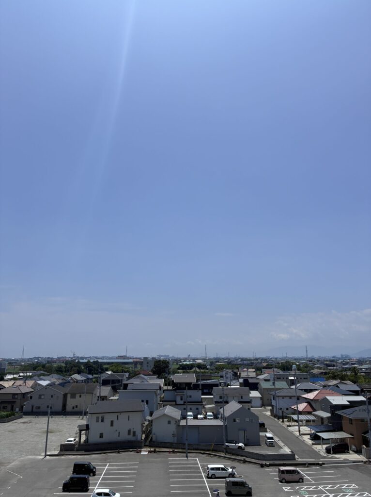 梅雨の晴れ間