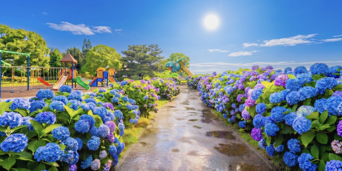 梅雨の晴れ間