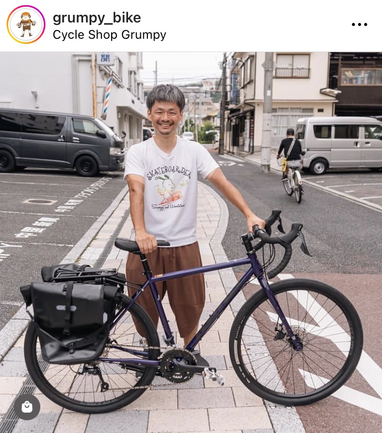 旅用の自転車